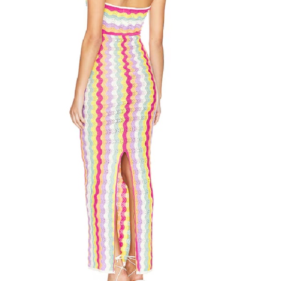 Revolve Multicolor Knitted Dress - Picture 3 of 8